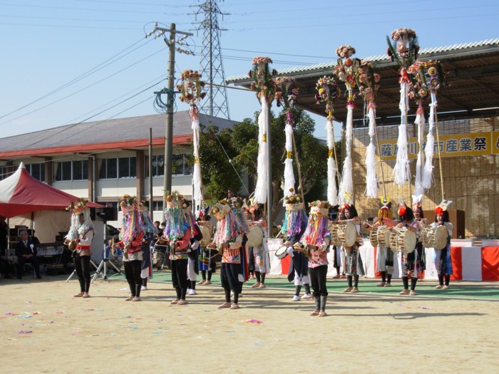 薩摩川内市産業祭において披露