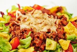 鹿肉×猪肉のタコスライス