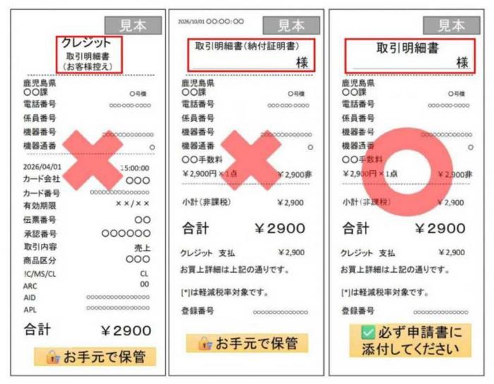 取引明細書(画像)