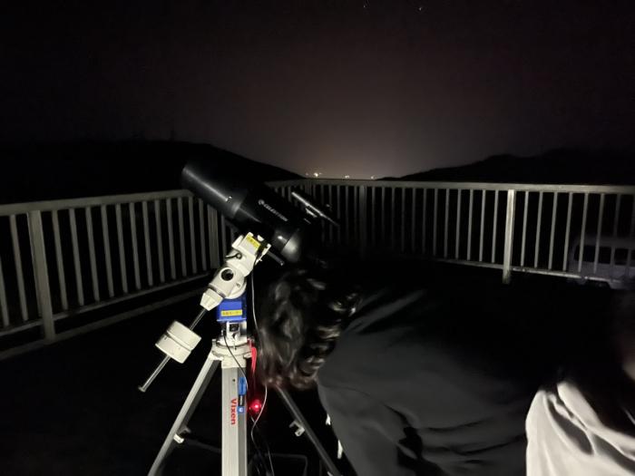天体望遠鏡での木星観察