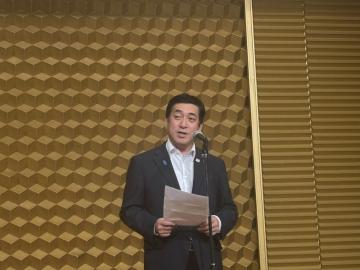 あいさつ時写真
